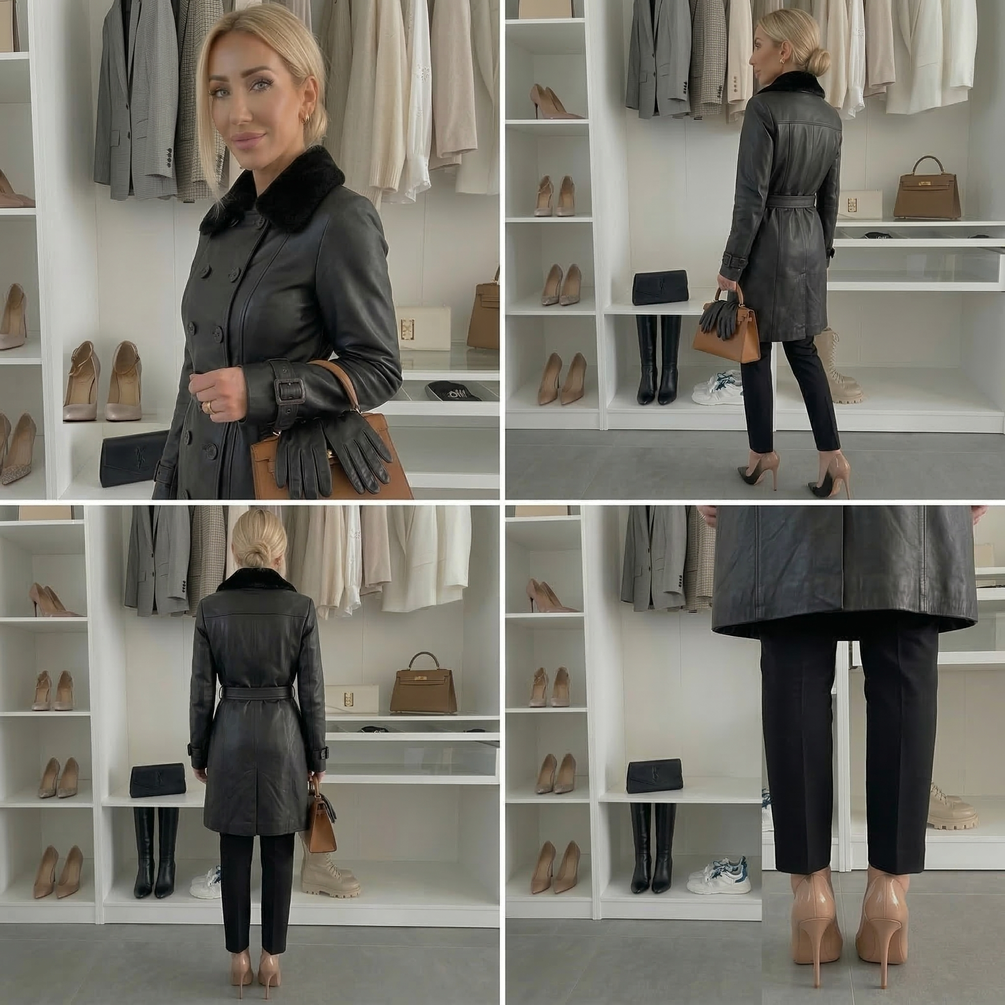 Jana – Handmade Warm Leather Coat